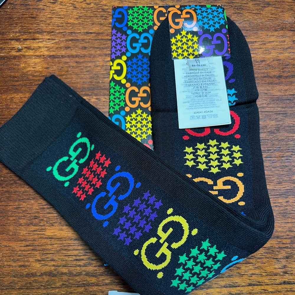 Gucci Psychedelic socks￼